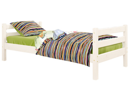 Детская одноярусная кровать Соня 190x80. Вариант 1, сосна