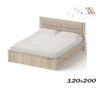 Кровать Элана 120х200 дуб сонома (с подъемным механизмом)