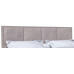 Кровать с высоким изголовьем Октавия 200x160 Тиффани серый Вариант 2 
