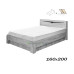 Кровать Соренто 160х200 дуб стирлинг (с подъемным механизмом)