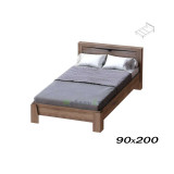 Кровать Соренто 90х200 дуб стирлинг (без основания)