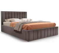 Вена кровать 1400 Стандарт Вариант 3. Мора тёмно - коричневый