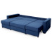 Диван кровать Бостон 2800 Вариант 3 синий (Bonnel)