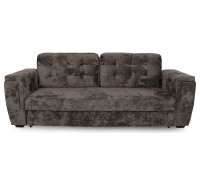 Милан диван-кровать 2580х1130х1000 СТАНДАРТ Вариант 2, Тиффани коричневый (Bonnel)
