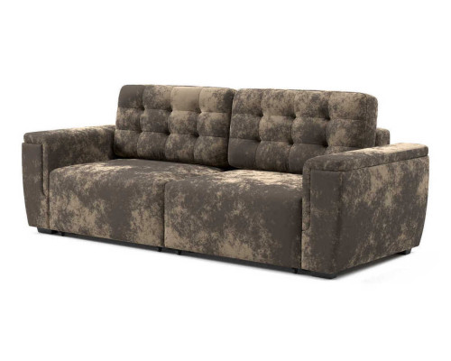 Милан 1 диван-кровать 2560х1000х740 СТАНДАРТ Вариант 2, Тиффани коричневый (TFK)