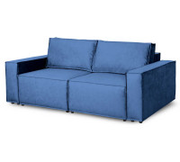 Тулон 2 диван-кровать 2530х1100х880 СТАНДАРТ Вариант 2, Лана синий (TFK)