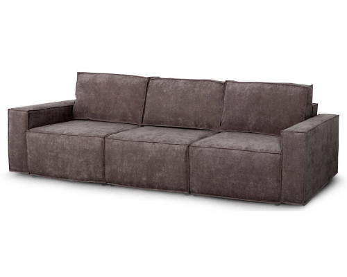 Тулон 3 диван-кровать 3530х1100х880 СТАНДАРТ Вариант 2, Торонто темно-серый (Bonnel)
