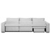 Угловой диван кровать Неаполь 2 Вариант 2, Альба темно-серый (Bonnel)