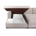 Угловой диван кровать Неаполь 2 Вариант 4, Бруно бежевый (Bonnel)