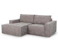 Тулон 4 диван-кровать 2530х1570х880 СТАНДАРТ Вариант 1, Торонто серый (Bonnel)