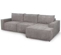 Тулон 5 диван-кровать 3530х1570х880 СТАНДАРТ Вариант 1, Торонто серый (Bonnel)