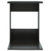 Журнальный стол BeautyStyle 3 венге/стекло черное 45х45х62