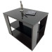 Журнальный стол BeautyStyle 5 венге/стекло черное 65х45х57