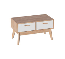 Калгари прихожая Тумба с 2 ящиками 81×39×45