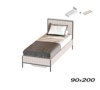 Кровать 900/2 Нора спальня 90x200 Персидский жемчуг
