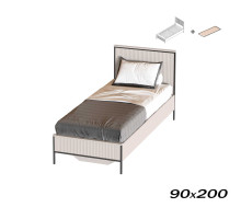 Кровать 900/2 Нора спальня 90x200 Персидский жемчуг