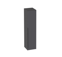 Шкаф 1 дв. Нора спальня 50×53×216 Металл Бруклин / Графит